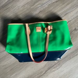 Dooney &Bourke Patent Leather Tote Bag